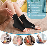 iTHERAU Ankle Ice Pack Wrap for Swelling, Plantar Fasciitis, Foot Pain Relief, Ankle Brace Gel Cold Packs for Injuries Reusable, Hot Cold Compress Therapy for Achilles,Tendonitis