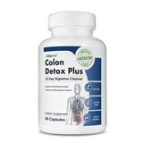 VitaPost Colon Detox Plus 15 Day Detox Course with Psyllium Husk, Aloe Vera & Buckthorn, Supporting a Healthy Digestive System and Movements. 60 Capsules