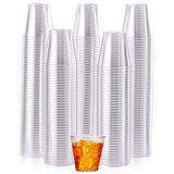 JOLLY CHEF 1000 Pack Plastic Shot Glasses-2 oz Disposable Cups 2 Ounce Plastic Shot Cups Ideal for Whiskey, Tasting,Food Samples,Perfect for Halloween, Thanksgiving,Christmas Party