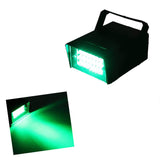 Led Green Strobe Lights Adjustable Speed Control Stage Light Dance Strobe Lights with Super Bright 24 LEDs Flash Party Lighting Best for Christmas Clubs Effect DJ Disco Bars Parties Halloween