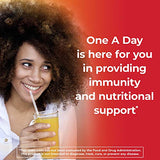 ONE A DAY Adult Triple Immune Support Complete Multivitamin, Supplement with Vitamins C, Vitamin D, & Zinc, 100 Count