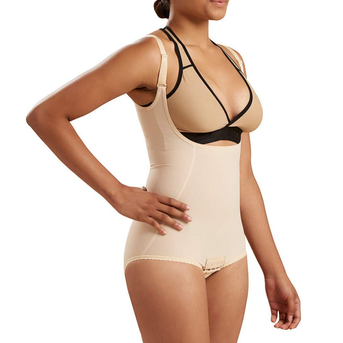 MARENA SFBHA2 Recovery Panty-Length Compression Girdle with High Back - XL, Beige