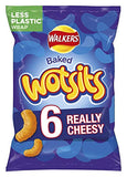 Walkers Wotsits Really Cheesy Multipack Snacks, 6 x 16.5g