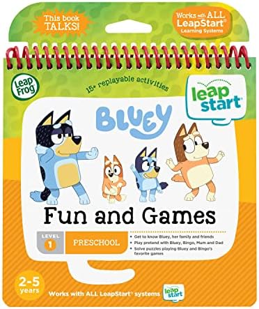 LeapFrog LeapStart Bluey Fun and Games