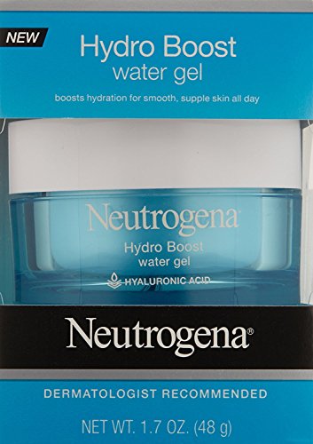 Neutrogena Hydro Boost Hyaluronic Acid Hydrating Water Face Gel Moisturizer for Dry Skin, 2 Pack (1.7 fl. Oz)