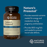 Nature's Sunshine Prenatal, 120 Tablets | Prenatal Vitamin Provides a Combination of Vitamins and Minerals to Support the Nutritional Needs of Both Mother and Child
