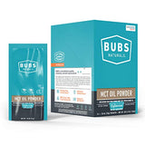 BUBS Naturals MCT Oil Powder Packets - Medium Chain Triglycerides - Keto Vegan & Paleo Friendly - Healthy Coconut Fats + Low Carb - Dairy-Free Energy Source - includes 14 Travel Packets