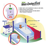 Wet Detective Bedwetting Kit, Incontinence & Bedwetting Alarm System, includes 1 Sensor Pad