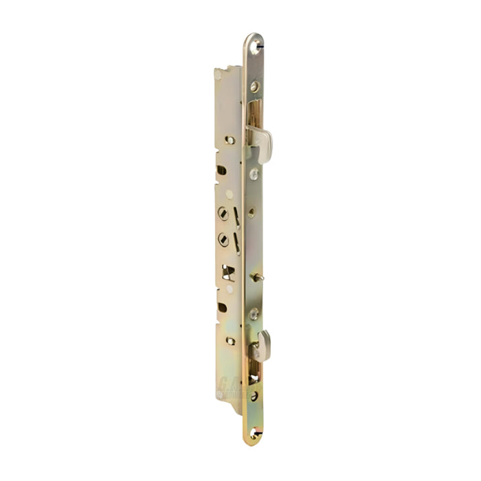 Multi-Point Mortise Lock Replacement with 11-3/4" Face Plate for Sliding Patio Glass Door | Dual-Point Security with Anti-Slam Pin - 11" Hole Spacing | Fix & Repair Locking Mechanism