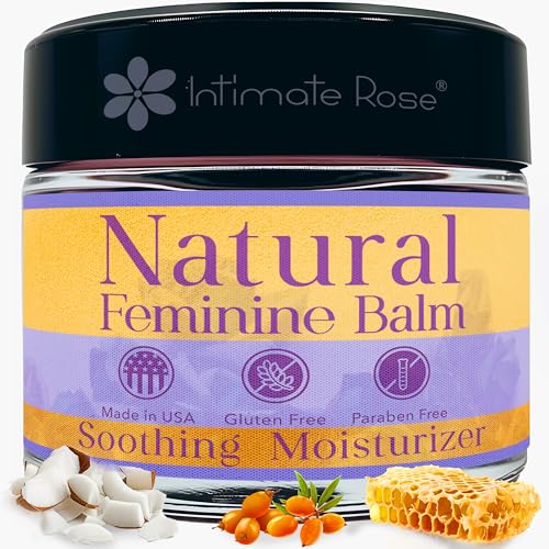 Vulva Balm & Organic Vaginal Moisturizer for Women: Natural Vulva Moisturizer & Vulva Cream for Dryness on Intimate Skin - Non Estrogen Cream - Perfect for Menopause & Shaving Rash Relief