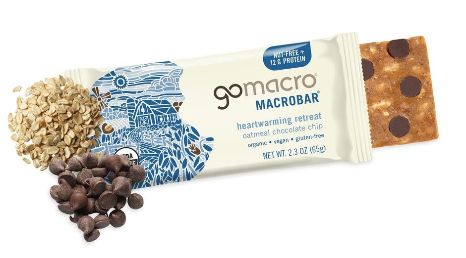 GoMacro MacroBar Organic Vegan Protein Bars Variety Pack - 2.3 Ounce Bars (16-Pack)