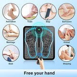 BFAHE EMS Foot Stimulator for Pain Relief EMS Foot Massager Improve and facilitate Muscle Performance for Exercise or Normal Household Work Activities(HK701A)