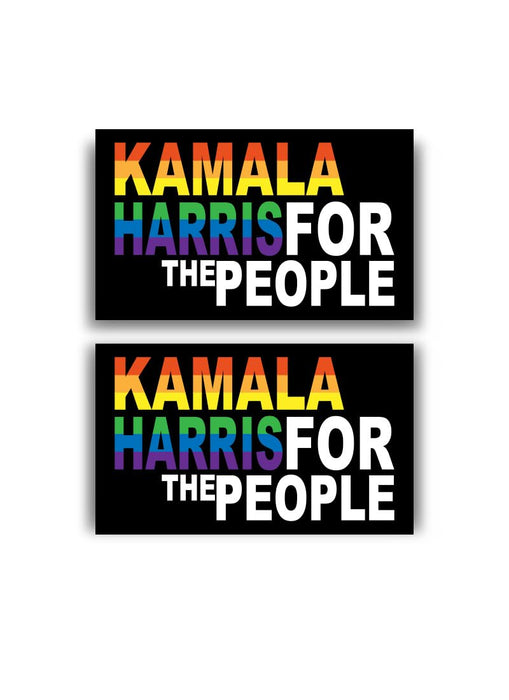 Kamala Harris 2024 President Campaign Car Magnet Bumper Magnet Truck Magnet Fridge Magnetic 6X4 inch 2PCS