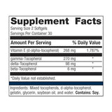 Metagenics E Complex-1:1 - Tocopherol Vitamin E Blend - High Potency Vitamin E - Antioxidants Supplement* - with Gamma-, Delta- & Beta-Tocopherols - Gluten-Free - 60 Softgels