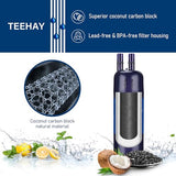 TEEHAY W10295370A Water Filter Replacement, Compatible With EDR1RXD1, Filter 1, WHR1RXD1, W10295370, KAD1RXD1, P8RFWB2L, P8WB2L, P4RFWB, P5WB2L (PURPLE, 4 Pack)