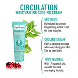 Puressentiel Circulation Moisturising Cooling Cream for Unisex - 3.4 oz Cream