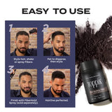 Toppik Hair Building Fibers, Gray, 27.5g Fill In Fine Or Thinning Hair Instantly Thicker, Fuller Looking Hair 9 Shades For Men & Women