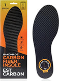 Carbon Fiber Insole for Men & Women 1 PC Carbon Fiber Foot Plate, Carbon Fiber Shoe Insert- Rigid Support Turf Toe, Morton Extension, Hallux Rigidus Insole, Post-op Shoe Alternative W 4-4.5