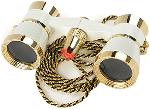 BARSKA 3x25 Blueline Opera Glass with Necklace, Pearl White