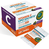 AFT Pharmaceuticals Lipo-Sachets Liposomal Vitamin C - 1,000mg Per Serving for Immune and Collagen Support - High Absorption - GMO Free, No Added Sugar, Vegan - 30 Liposomal Liquid Vitamin C Packets