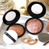 LAURA GELLER NEW YORK Baked Face and Body Frosting - Tahitian Glow - Supersize 3 Oz - Illuminating Bronzer Powder - Weightless Creamy Texture - Apply Wet or Dry