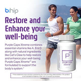 b:hip BHIP Global Purple Caps Xtreme Provides Powerful Antioxidants - 60 Capsules/Box - Vitamins & Minerals Supplement by Rotkin Wellness