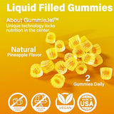 Sugar Free Turmeric Curcumin Supplement, Turmeric 1000mg Gummies with Black Pepper Extract, MCT Oil C8 C10, Support Antioxidant, Improve Digestive & Joint, Boost Energy, Ultra Absorption, 60 Counts