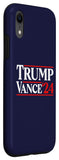 iPhone XR Trump Vance 2024 Donald Trump J.D. Vance For President Case