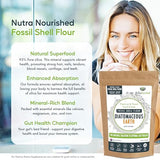 Fossil Shell Flour Powder for Detoxification, Digestive Health, and Natural Wellness - Organic and Silica Rich Mineral Supplement.