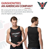 GunShowTees Take America Back Trump 2024 Tank Top, Large, Tank Top