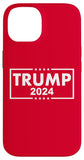 iPhone 14 Pro Donald Trump Men Women Trump 2024 For President Red Case