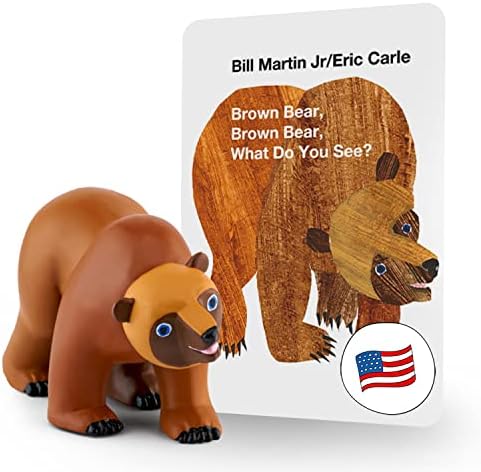 Tonies Brown Bear Audio Toy Figurine from Brown Bear and Friends by Bill Martin Jr. and Eric Carle