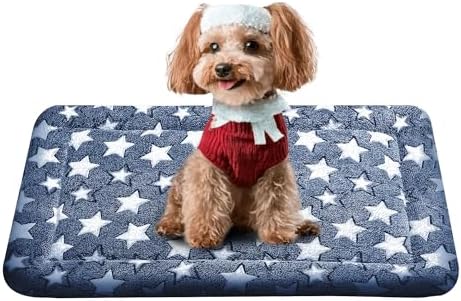 Dog Bed Mat - Soft Dog Crate Pad - Durable Dog Kennel Pad for Small, Medium, Large Dogs. Dog Crate Mat Perfect for Crates, Kennels, or Floor Use