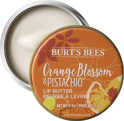 Burts Bees Orange Blossom and Pistachio Lip Butter Lip Balm Unisex 0.4 oz