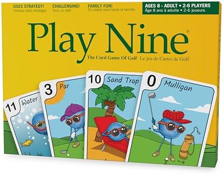The Card Game for Families,Best Strategy Game For Couples, Fun Game Night Kids, Teens and Adults, The Perfect Golf Gift