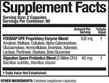 Arthur Andrew Medical - FODMAP DPE, Digestive Probiotics and Enzymes, Relief for FODMAP Intolerance and Highly Fermentable Foods, Vegan, Non-GMO, 180 Capsules