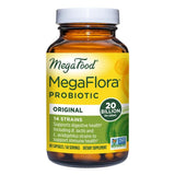 MegaFood MegaFlora Probiotic - Probiotics for Women & Men - Probiotics for Digestive Health & Immune Support - 20 Billion CFU - 14 Strains - Non-GMO - Vegan - Made Without 9 Food Allergens - 60 Caps