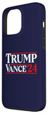 iPhone 13 Pro Max Trump Vance 2024 Donald Trump J.D. Vance For President Case