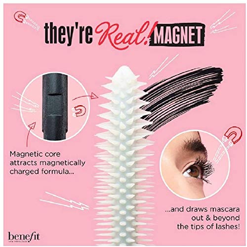 Benefit they’re real! Magnet mascara #supercharged black mini 0.16 ounce