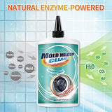 HIHWEM Mold Remover Gel Household Mold Mildew Cleaner for Washing Machine Sealant Tiles Grout Bathroom Cleaning Home Kitchen Sinks Cleaning - 10Fl.Oz