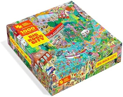 Big Rock City • 1000-Piece Jigsaw Puzzle from The Magic Puzzle Company • Series Four
