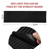 LOVTRAVEL New 660nm LED Red Light and 850nm Near Infrared Light Therapy Devices Large Pads Wearable Wrap for Pain