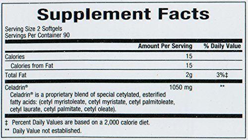 Celadrin Advanced Joint Support Softgels 180 softgels