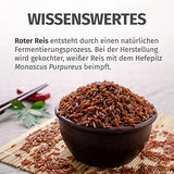 GREEN NATURALS Red Rice | 180 Vegan Capsules | High Dose: 2.7 mg Monakolin K per Capsule | Supply for 6 Months | Made in Germany