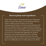 Dove Purely Pampering Body Wash for Dry Skin Coconut Butter and Cocoa Butter Effectively Washes Away Bacteria While Nourishing Your Skin 22 oz 4 count