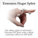 LMB Spring Finger Extension Splint, Assists in Extending PIP Joint with A Slight Extension Effect on the MP Joint, Size A