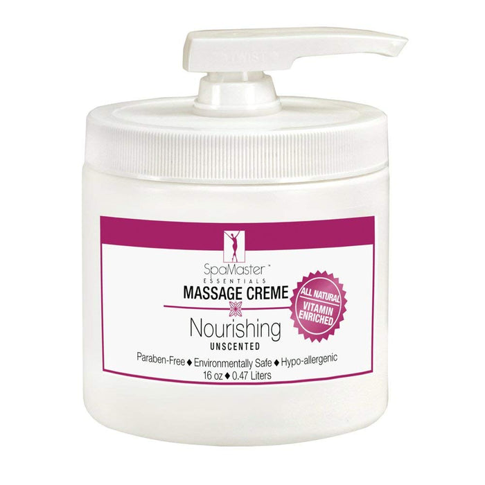 Master Massage Spamaster Unscented 16 Oz Massage Cream, 1count (11131W)