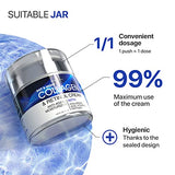 Collagen Cream for Face with Retinol and Hyaluronic Acid, Day Night Anti Aging Skincare Facial Moisturizer, Hydrating Lotion, Moisturizing to Reduce Wrinkles Women Men