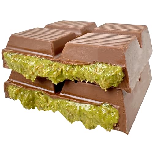 Gulluoglu Dubai Chocolate Kunafa Pistachio (The Original), 7oz - 200 gr (Pack of 3), daily fresh shipment, Ideal Gift for all Occasions, Gulluoglu Chocolate Kunafa (3).