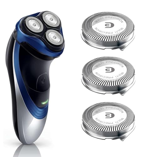 SH30 Replacement Heads for Philips Norelco Series 3000, 2000, 1000 Shavers and S738 Click and Style, Blades for Philips S1560 Shaver, SH30 Blades